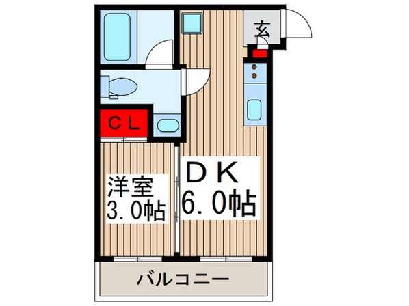 Humoresqueの物件間取画像